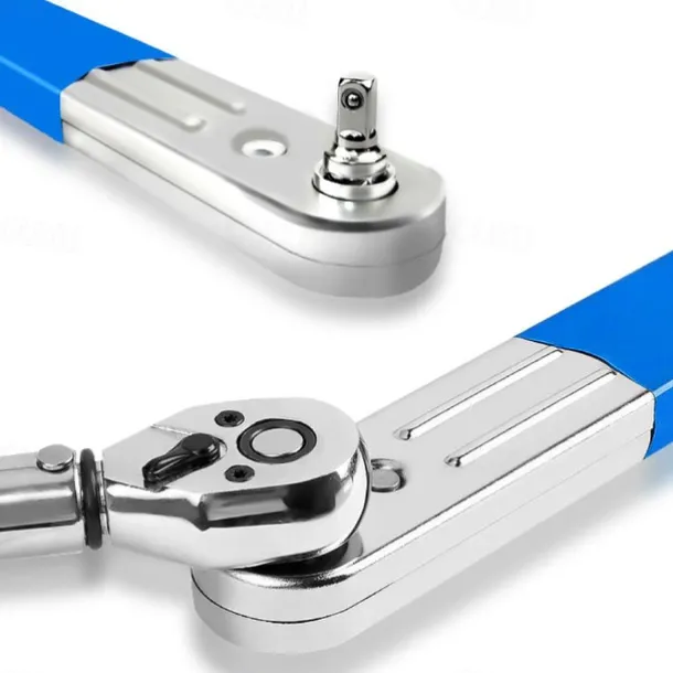 Offset Extension Wrench Set, 15.4 Inch Offset Extension Wrench with 1/2", 1/4", 3/8" Square Drive Adapters and 3/8" Drive Ratchet Wrench, Universal Impact Wrench Extender Tool for Tight Place