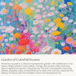 Oil Painting Floral Pattern Duvet Cover Set Comforter Set Soft 3-Piece Luxury Cotton Bedding Set Home Decor Dusk Bedding Gift King Queen Full Size