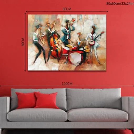 Oil Painting Handmade Big Size Painting Hand Painted Wall Art Abstract People Canvas Painting Home Decoration Decor No Frame Painting Only