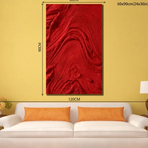 Oil Painting Handmade Hand Painted Wall Thick Art Abstract by Knife Canvas Painting Home Decoration Decor Stretched Frame Ready to Hang
