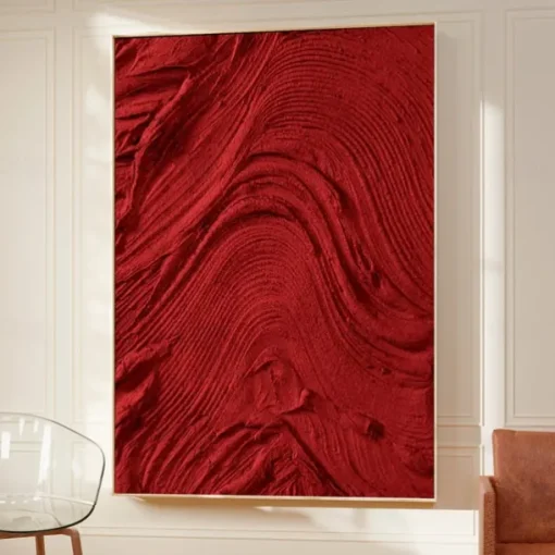 Oil Painting Handmade Hand Painted Wall Thick Art Abstract by Knife Canvas Painting Home Decoration Decor Stretched Frame Ready to Hang