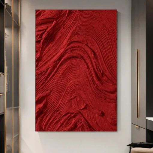 Oil Painting Handmade Hand Painted Wall Thick Art Abstract by Knife Canvas Painting Home Decoration Decor Stretched Frame Ready to Hang