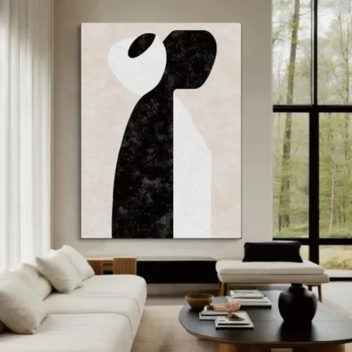 Oil painting handmade Large painting handmade Beige Wabi-Sabi Wall Art painting Beige Black Texture Painting Neutral Minimalist Wall Art Beige Texture Canvas Art Neutral Wall Decor painting