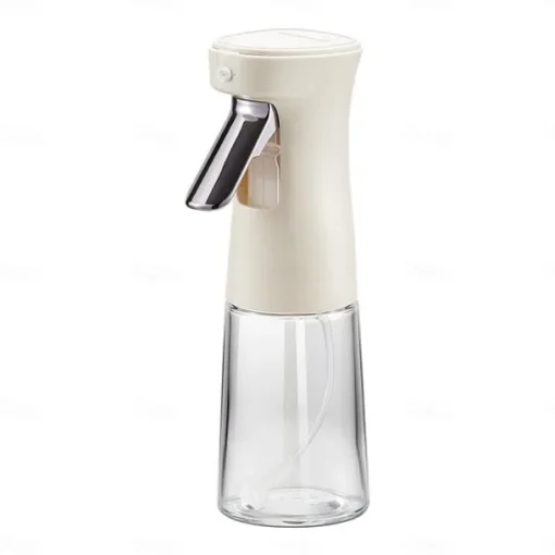 Oil Sprayer for Cooking, 240ml Glass Olive Oil Sprayer Mister, Olive Oil Spray Bottle, Kitchen Gadgets Accessories for Air Fryer, Canola Oil Spritzer, Widely Used for Salad Making, BBQ