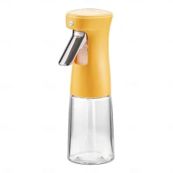 Oil Sprayer for Cooking, 240ml Glass Olive Oil Sprayer Mister, Olive Oil Spray Bottle, Kitchen Gadgets Accessories for Air Fryer, Canola Oil Spritzer, Widely Used for Salad Making, BBQ