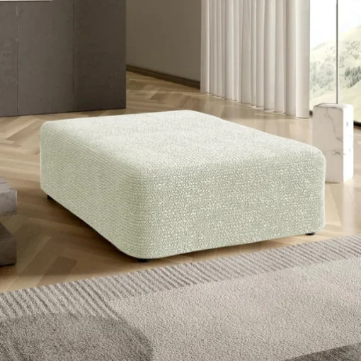 Ottoman Cover Stretchy and Durable Slipcover Perfect for Protecting and Refreshing Your Ottoman Adds Style and Comfort to Any Living Room or Bedroom Decor