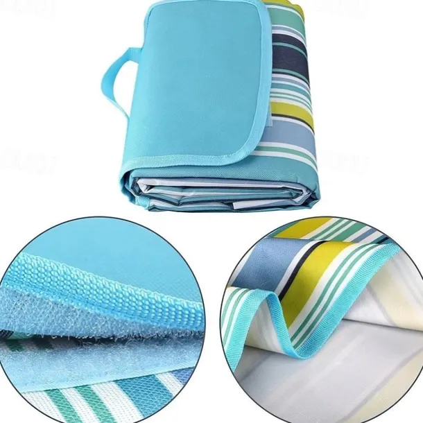 Outdoor & Picnic Mat Blanket Extra Large Sand Proof and Waterproof Portable Beach Mat for Camping Hiking Festivals