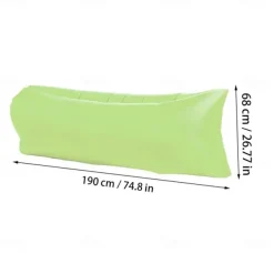 Outdoor Inflatable Sofa – Portable Beach Camping Sofa Mattress, Ideal for Music Festivals, Concerts, and Lounge Chairs