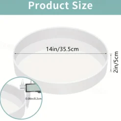 Oversize Resin Table Mold 14 Inch Round Silicone Epoxy Resin Molds For River Table DIY CraftsCutting Board Desktop Decoration