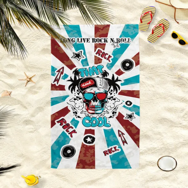 Oversized Beach Towel 100% Micro Fiber 35"x70", Large Swim Towel for Teens and Adults, Quick-Dry, Absorbent, Soft, Versatile for Travel, Bath and Pool Holiday Gift 160x80cm