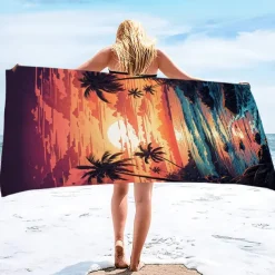 Oversized Beach Towel 100% Micro Fiber 35