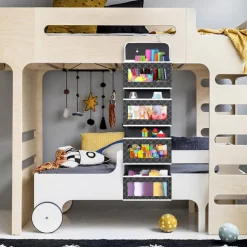 Over-the-Door Storage Bag: Featuring Floral and Solid Black Designs with White Borders, Equipped with 2 Hooks for Hanging, 4 Large Capacity Pockets for Filling, Suitable for Closets, Bathrooms, Nurseries, Bedrooms, Dormitories