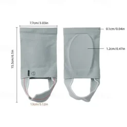 1pair Of Metatarsal Compression Arch Support Sleeves With Gel Pad Inside - Brace For Flat Foot & Plantar Fasciitis Pain Relief Women Men,Gray