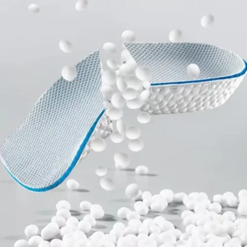 1Pair/pack Invisible Height Increasing Insole Orthopedic Arch Support Insole Soft Elastic Light Weight for Men Women Shoes Pads
