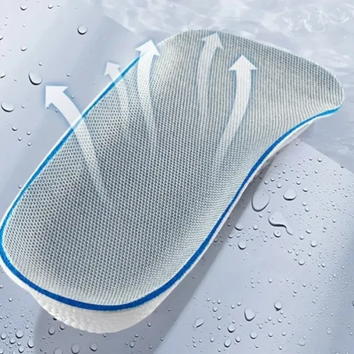 1Pair/pack Invisible Height Increasing Insole Orthopedic Arch Support Insole Soft Elastic Light Weight for Men Women Shoes Pads