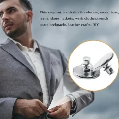 3pairs Magnetic Curtain Button Clip Detachable Magnet Buckle For Curtain Light Leakage Prevention Button No-punching Buckle Home Decor