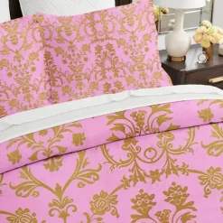 Paisley Floral Style 3-Piece Bedding Set Elegant and Soft Duvet Cover Set with Pillowcases Perfect for Adding a Touch of Sophistication and Comfort to Your Bedroom Decor
