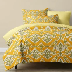 Paisley Floral Style 3-Piece Bedding Set Elegant and Soft Duvet Cover Set with Pillowcases Perfect for Adding a Touch of Sophistication and Comfort to Your Bedroom Decor