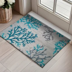 Palm Trees Doormat Kitchen Mat Floor Mat Non-Slip Area Rug Oil Proof Rug Indoor Outdoor Mat Bedroom Decor Bathroom Mat Entrance Rug