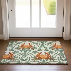 Palm Trees Doormat Kitchen Mat Floor Mat Non-Slip Area Rug Oil Proof Rug Indoor Outdoor Mat Bedroom Decor Bathroom Mat Entrance Rug