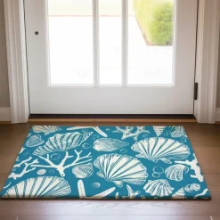Palm Trees Doormat Kitchen Mat Floor Mat Non-Slip Area Rug Oil Proof Rug Indoor Outdoor Mat Bedroom Decor Bathroom Mat Entrance Rug