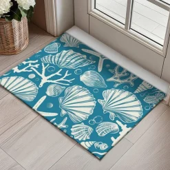 Palm Trees Doormat Kitchen Mat Floor Mat Non-Slip Area Rug Oil Proof Rug Indoor Outdoor Mat Bedroom Decor Bathroom Mat Entrance Rug