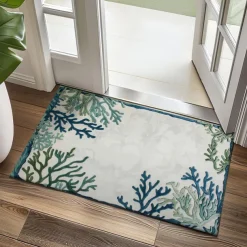 Palm Trees Doormat Kitchen Mat Floor Mat Non-Slip Area Rug Oil Proof Rug Indoor Outdoor Mat Bedroom Decor Bathroom Mat Entrance Rug