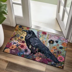 Papercut Parrots Doormat Kitchen Mat Floor Mat Non-Slip Area Rug Oil Proof Rug Indoor Outdoor Mat Bedroom Decor Bathroom Mat Entrance Rug