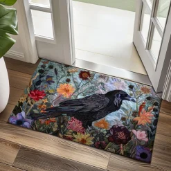 Papercut Parrots Doormat Kitchen Mat Floor Mat Non-Slip Area Rug Oil Proof Rug Indoor Outdoor Mat Bedroom Decor Bathroom Mat Entrance Rug