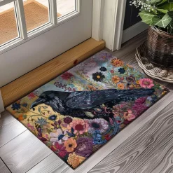 Papercut Parrots Doormat Kitchen Mat Floor Mat Non-Slip Area Rug Oil Proof Rug Indoor Outdoor Mat Bedroom Decor Bathroom Mat Entrance Rug