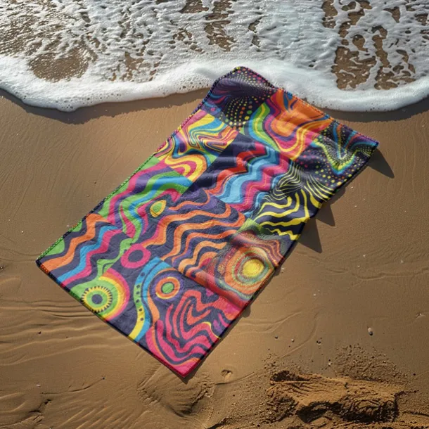 Patchwork Floral Beach Towel,Beach Towels for Travel, Quick Dry Towel for Swimmers Sand Proof Beach Towels for Women Men Girls Kids, Cool Pool Towels Beach Accessories Absorbent Towel