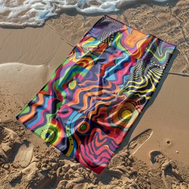 Patchwork Floral Beach Towel,Beach Towels for Travel, Quick Dry Towel for Swimmers Sand Proof Beach Towels for Women Men Girls Kids, Cool Pool Towels Beach Accessories Absorbent Towel