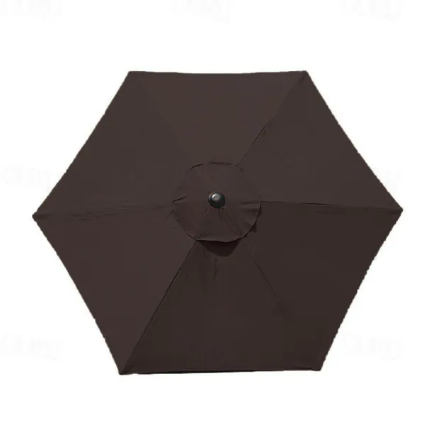 Patio Umbrella Outdoor Umbrella Patio Market Table Umbrellas with Push Button Tilt, Crank for Lawn, Garden, Deck, Backyard & Pool(Only The Umbrella Surface)