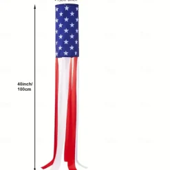 Patriotic Windsock Independence Day Outdoor Flag Windsock Flag -4th of July Decorations 4th of July Decorations,American Windsock Heavy Duty