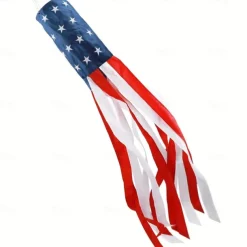 Patriotic Windsock Independence Day Outdoor Flag Windsock Flag -4th of July Decorations 4th of July Decorations,American Windsock Heavy Duty