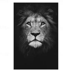 1pc Animal Wall Art Canvas Giraffe Elephant Posters And Prints Modern Wall Art Picture For Living Room No Frame