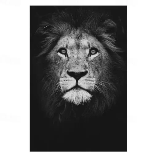 1pc Animal Wall Art Canvas Giraffe Elephant Posters And Prints Modern Wall Art Picture For Living Room No Frame