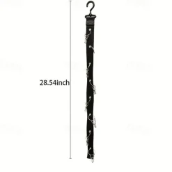 1pc Baseball Cap Storage organizer with clips, Eight Clips, Can Hold 16 Hats Hat Rack, Hat Storage Hook Rack