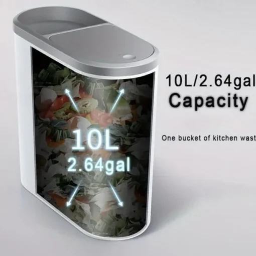 1pc Bathroom Trash Can, Household Creative Slit Trash Can, Bathroom Press Type Trash Can With Lid, Simple Paper Basket, Large Capacity Trash Can, Home Essential