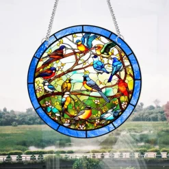 1pc Bird Wall Hanging Suncatcher for Home and Garden Decor - Perfect for Home Decor