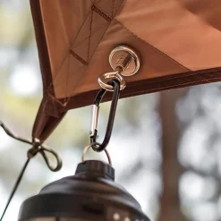 1pc Camping Magnetic Hook, Hanging Buckle Hook Tent Canopy Carabiner Magnet Hanger Outdoor Camping Canopy Accessories Snap Clip