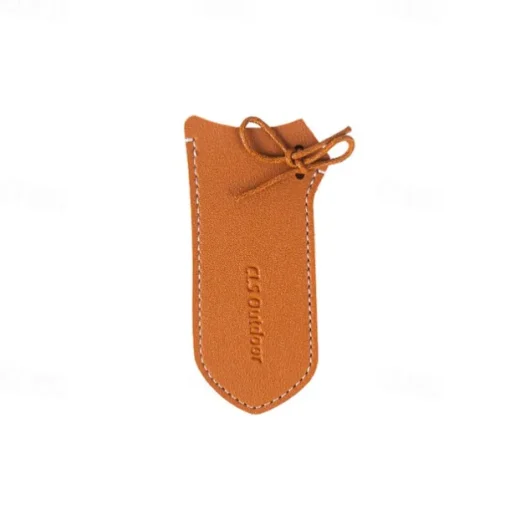 1pc Camping Outdoor PU Leather Cover, Waterproof and Durable, Perfect for Protecting Gear and Outdoor Equipment, Stylish and Practical