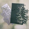 1pc Christmas Tree Gift Frame Metal Cutting Dies Stencils For DIY Scrapbooking Decorative Embossing Handcraft Die Cutting Template