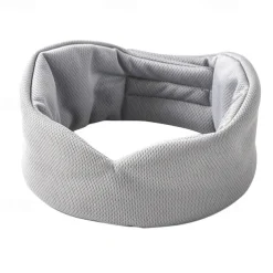 1pc Dual-use Double-sided Eye Mask, Blackout Sleep Eye Mask, Nap Viscose Eye Mask, Soundproof Anti-noise Simple Solid Color