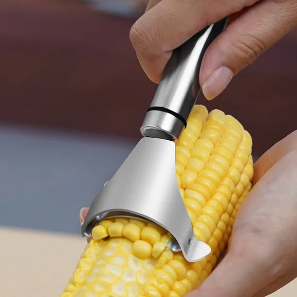 1Pc Durable Corn Kernel Peeler - Portable Outdoor Corn Stripper for Long-Lasting Use and Easy Cleaning