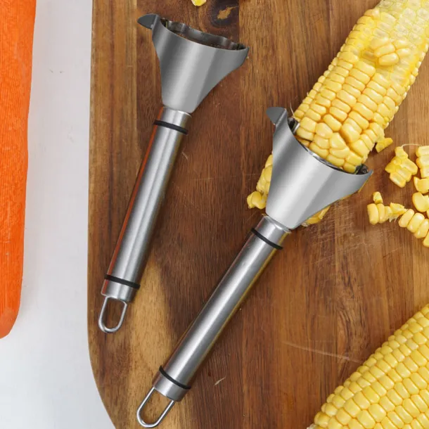 1Pc Durable Corn Kernel Peeler - Portable Outdoor Corn Stripper for Long-Lasting Use and Easy Cleaning
