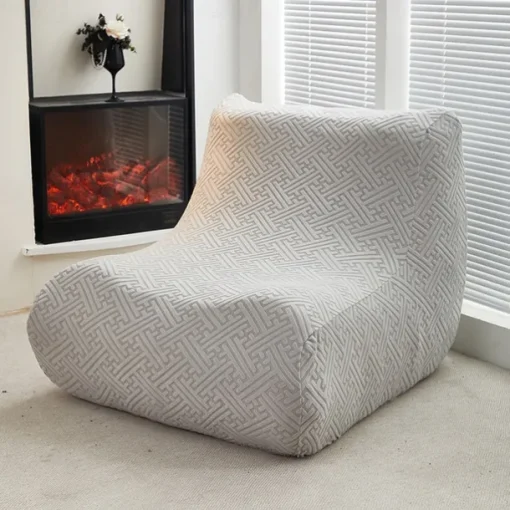 1PC Elastic Armless Floor Sofa Cover Lazy Boy Relax Couch Slipcover Stretch Single Sofa Cushion Cover for Living Room Home