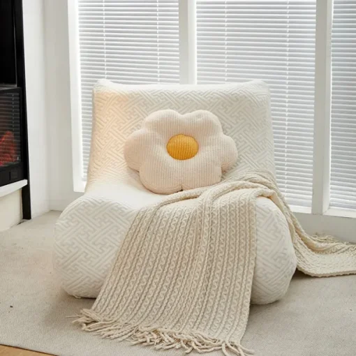 1PC Elastic Armless Floor Sofa Cover Lazy Boy Relax Couch Slipcover Stretch Single Sofa Cushion Cover for Living Room Home