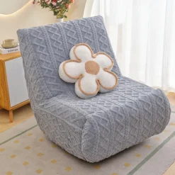 1PC Elastic Armless Floor Sofa Cover Lazy Boy Relax Couch Slipcover Stretch Single Sofa Cushion Cover for Living Room Home