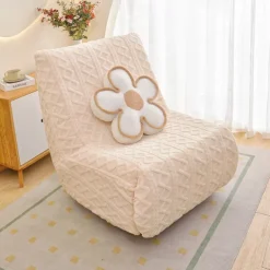 1PC Elastic Armless Floor Sofa Cover Lazy Boy Relax Couch Slipcover Stretch Single Sofa Cushion Cover for Living Room Home